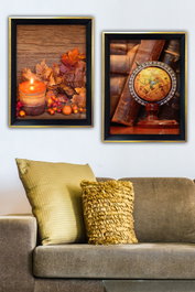 Wallity Cuadros Decorativos Enmarcados Multicolor (Set de 2)